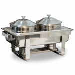 Podgrzewacz z kociołkami 2 x 4 litry