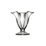 Pucharek do lodów i deserów kwiat