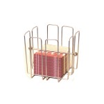 Serwetnik wysoki stalowy