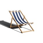 Leżak plażowy