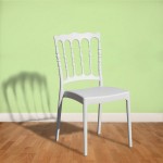 Krzesło Napoleon Białe