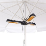 Lampa grzewcza podwieszana do parasola, 2 kW