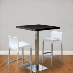 Stół Classic 80 wysoki – czarny