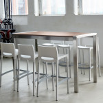 Stół Modern 180 wysoki brąz