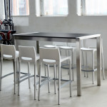 Stół Modern 180 wysoki czarny