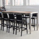 Stół Modern 240 wysoki brąz