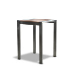 Stół Modern 80 wysoki brąz